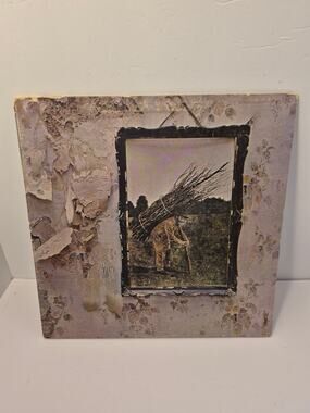Led Zeppelin IV Vinyl LP Album 1971 Atlantic Records SD 7208 Classic Rock